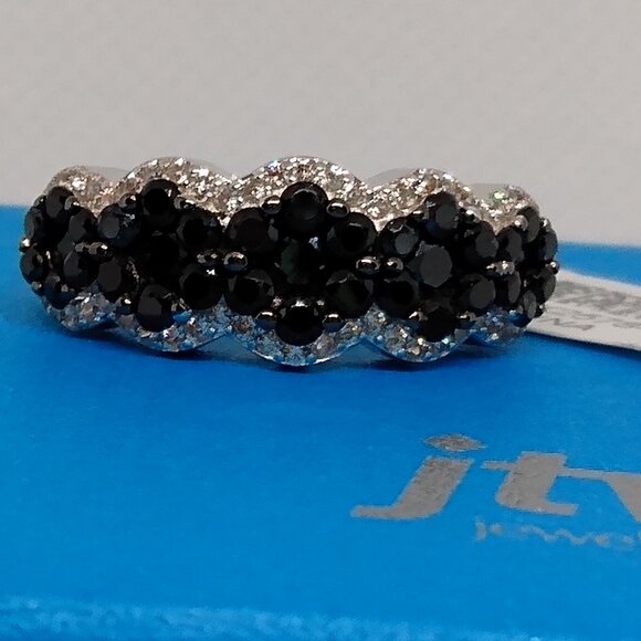 Black spinel ring size 6 - Picture 5 of 5